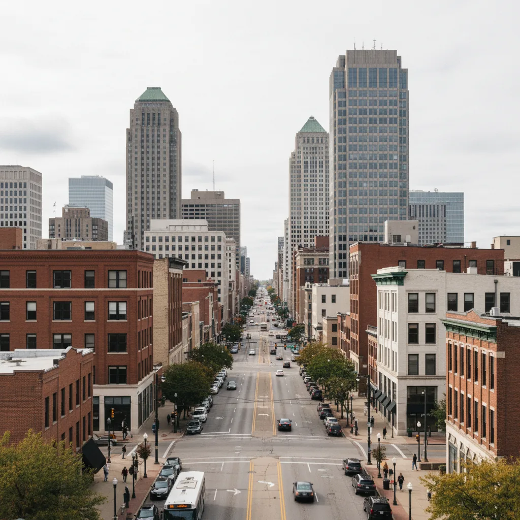 Fort Wayne, IN business district